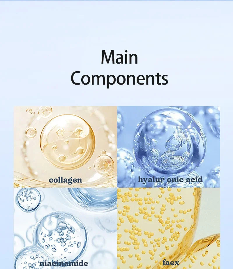 Bio-Collagen Face Mask Deep Moisturizing Overnight Mask Collagen Protein Hydrogel Soft Gel Mask Brightening Firming Skin Care