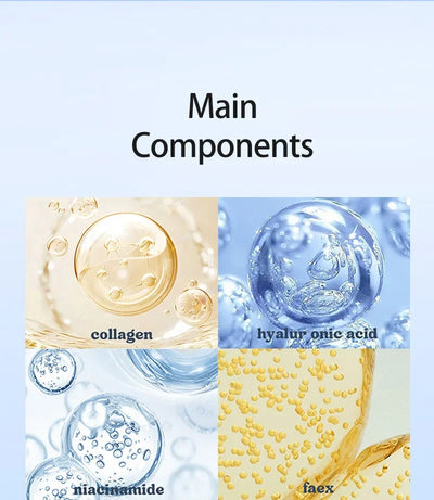 Bio-Collagen Face Mask Deep Moisturizing Overnight Mask Collagen Protein Hydrogel Soft Gel Mask Brightening Firming Skin Care