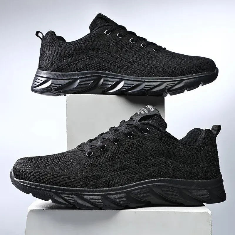 New Athletic Shoes for Men Shoes Sneakers Black Casual Men Mesh Sneakers Breathable Tennis Running Walking Gym Men Shoes