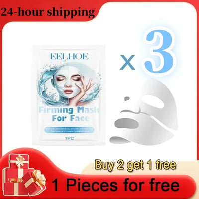 Water -Soluble Collagen Face Mask Shrink Pore Deep Moisturizing Overnight Mask Anti-Wrinkle Hydrating Brightening Face Skin Care