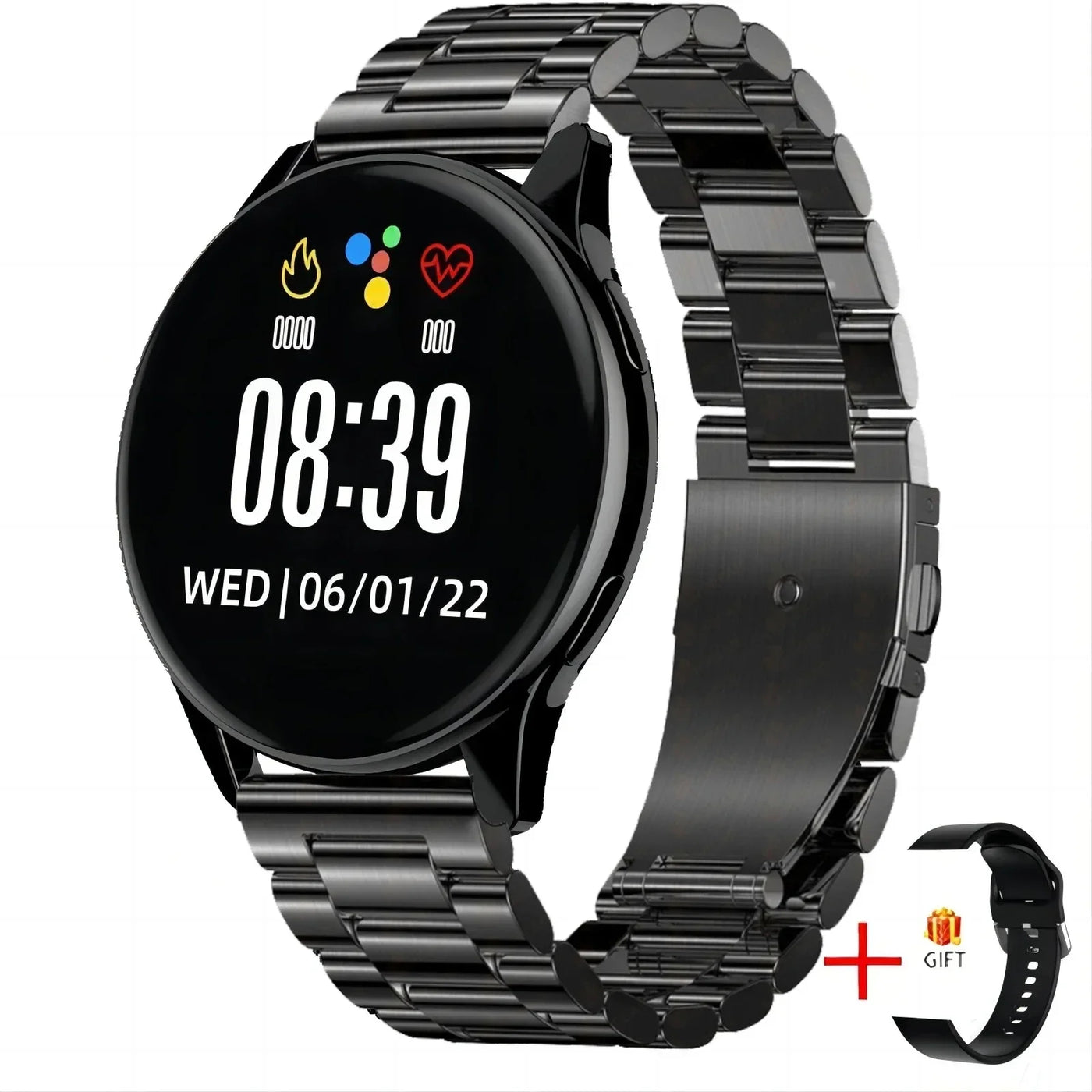 2025 Smartwatch Round AMOLED Display reloj hombre Wireless Bluetooth Smart Watches For Men Women Sleep Monitor For ios Android