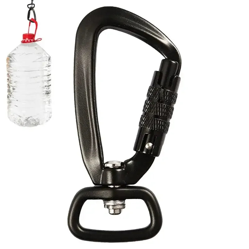 Mountain Climbing Carabiner Auto-Locking Twist Lock Caribeeners For Camping Shade Sail Accessories Rock Climbing Carabiner