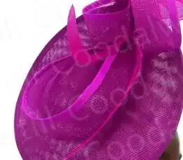 Royal Ascot Big Fascinators Hat Women Party Tea Fancy Millinery Cap Elegant Ladies Wedding Event Headpiece Headband Party Hats