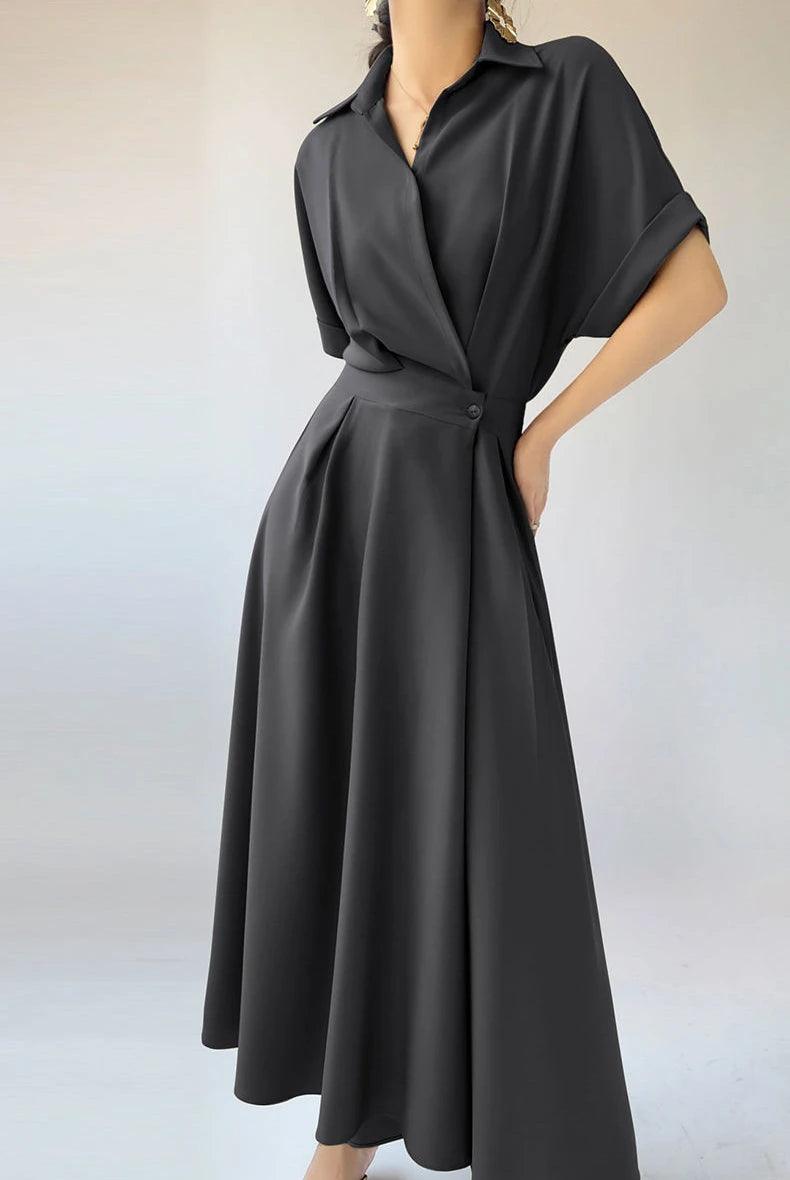 Vintage dresses for women luxury designer long woman evening dress 2024 integrated maxi green party fashion trend