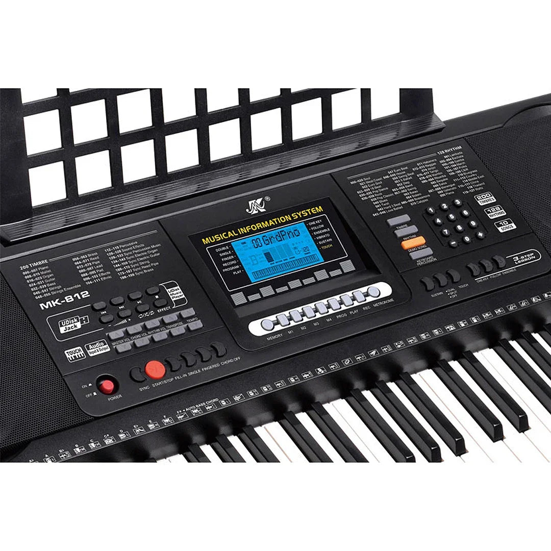 Musical Keyboard Professional Midi Controller Electronic Piano Music Synthesizer Digital 61 Keys Organ Instruments