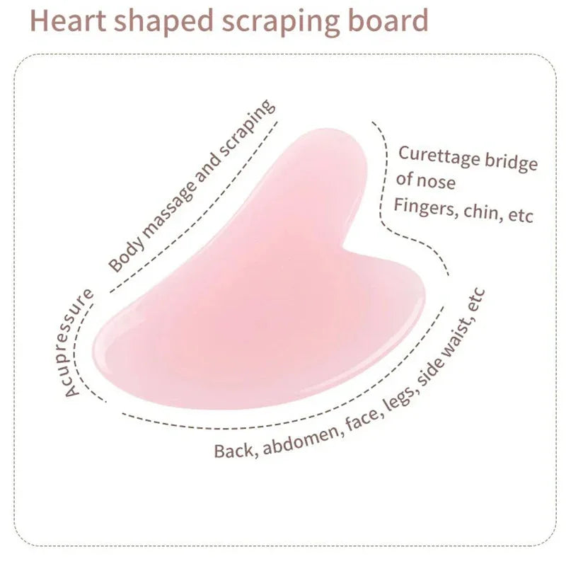 Roller & Gua Sha, Face Roller, Facial Roller Skin Care Tools Massager Resin Facial Massage For Face, Eyes, Neck, Body