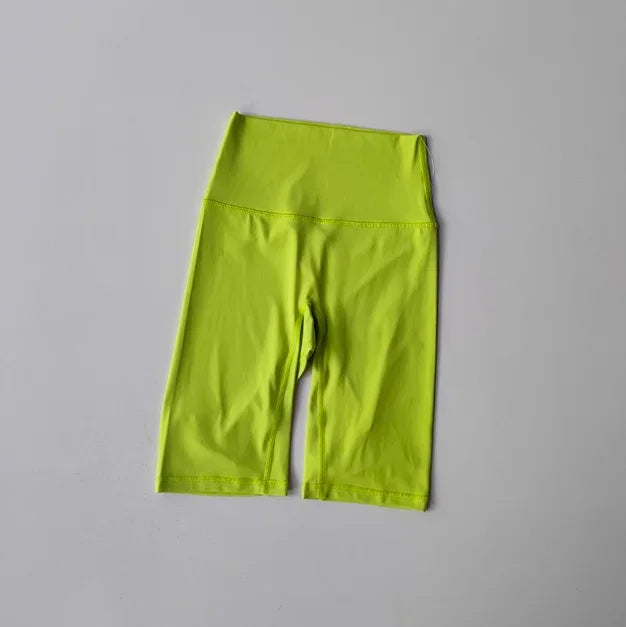 Women's Biker Shorts, High Waist Workout Shorts with Cooling Technology, Seamless Yoga Shorts for Gym & Cycling