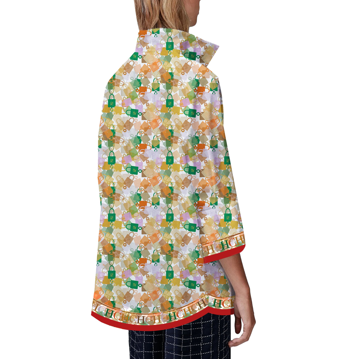 New Fashion Women Shirt Casual Loose Blouse Three Quarter Sleeve Versatile Temperament Female Shirts Women Shirts