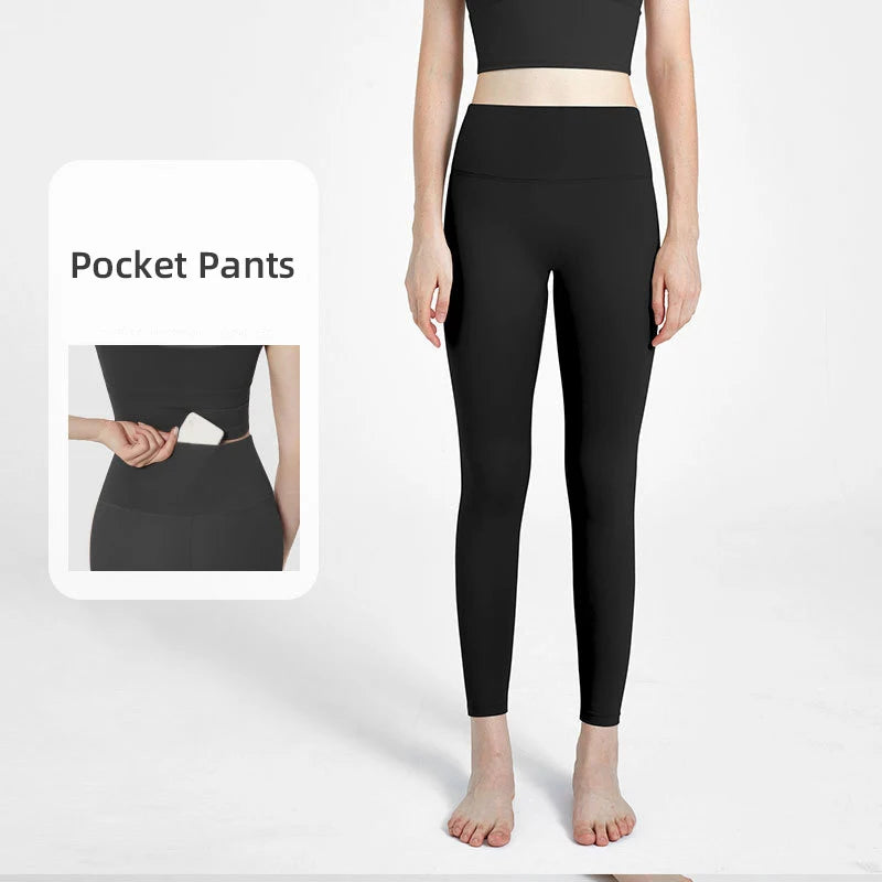 Women Leggings With Pockets Training