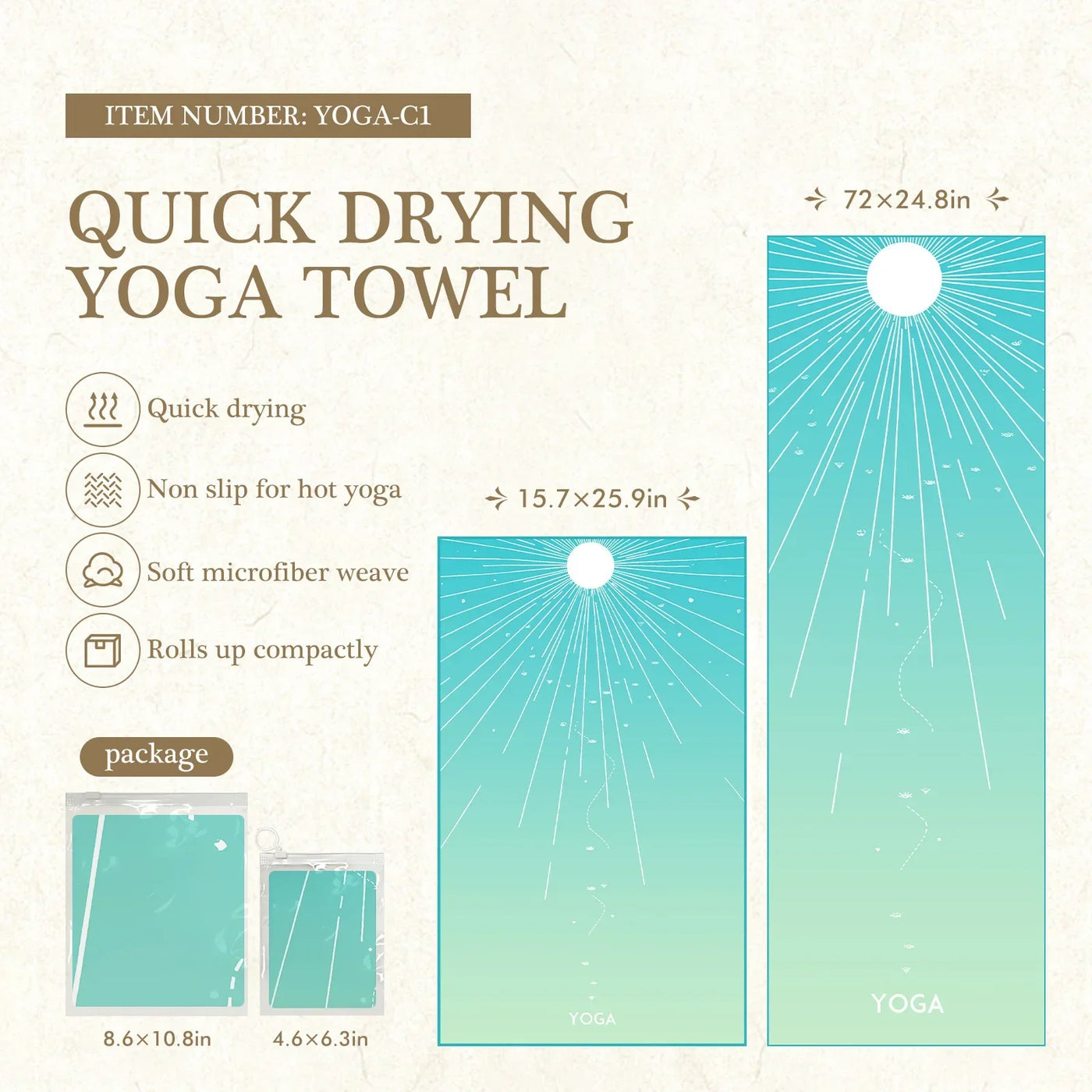 Eco-Friendly Yoga Mat Cover - Anti-Slip, Odor-Resistant, Lightweight, for Travel & Home Workouts - 필라테스 (Pilates)