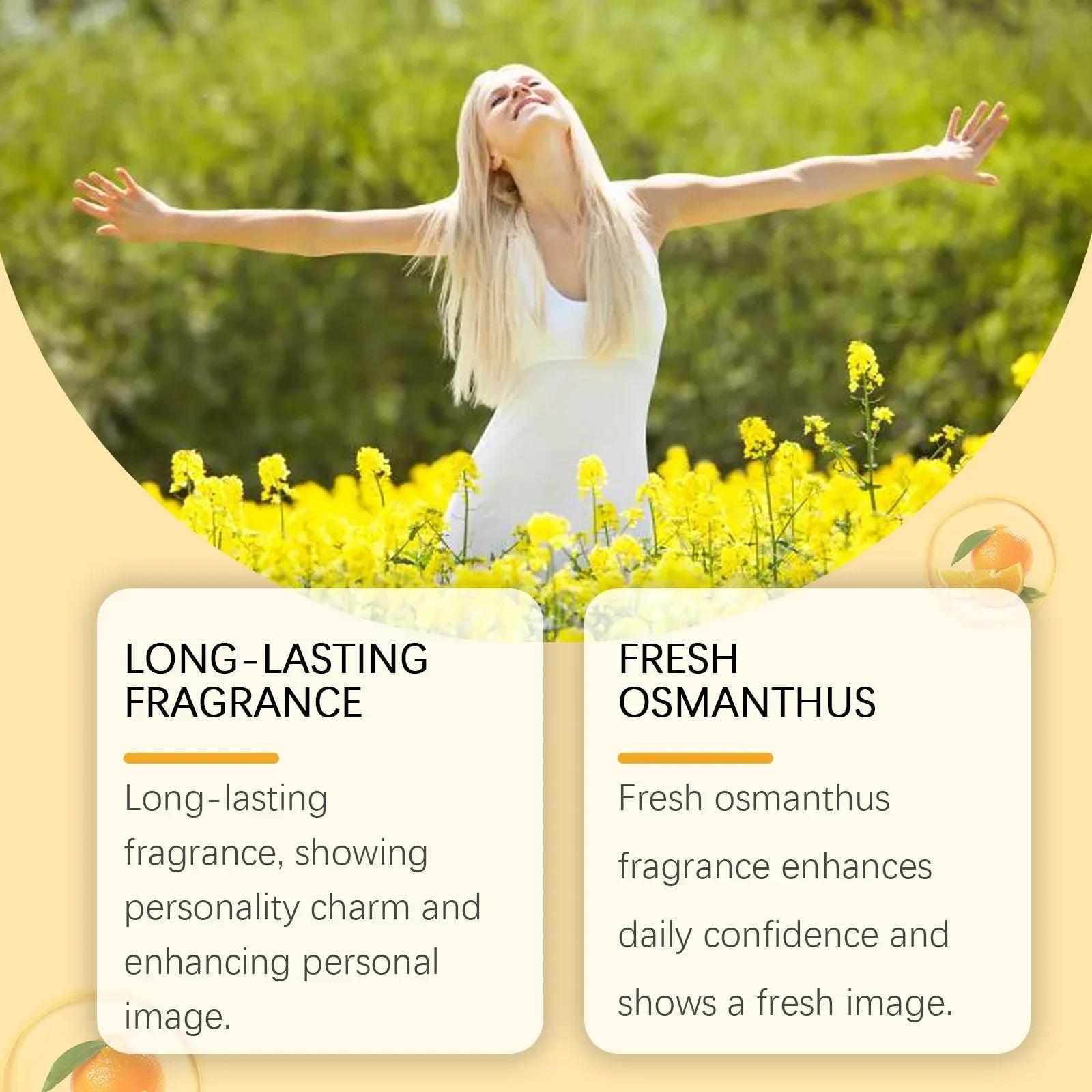 Oriental floral gilt light osmanthus fragrance ultimate temptation dating perfume lasting romantic fresh unisex