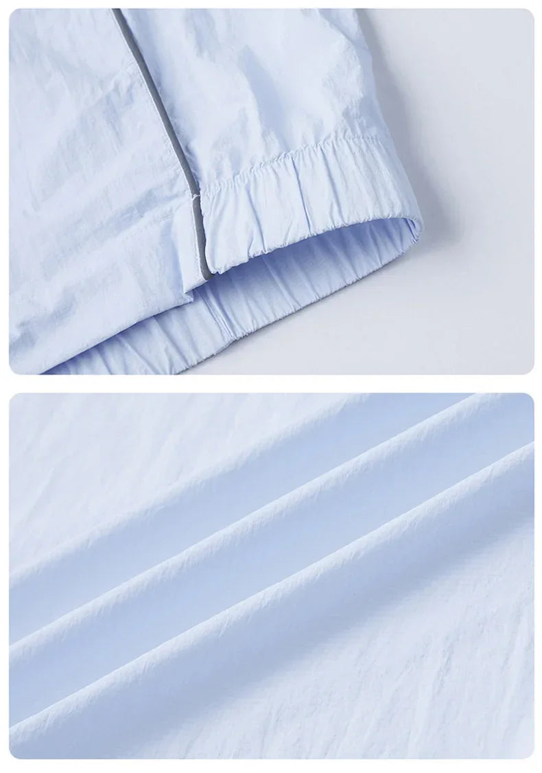 Summer Sun Jackets Men's Outdoor Cycling Clothing Quick Dry UV Skin Coat Women Sports Sun Protection Hiking Camping Windbreaker