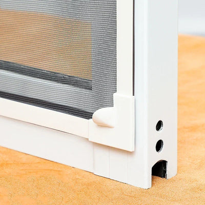 magnetic screen door mosquito net Magnetic Window Screen Tulle Mesh Stealth Customize DIY Mesh Curtain ,PVC accessory，magnetism