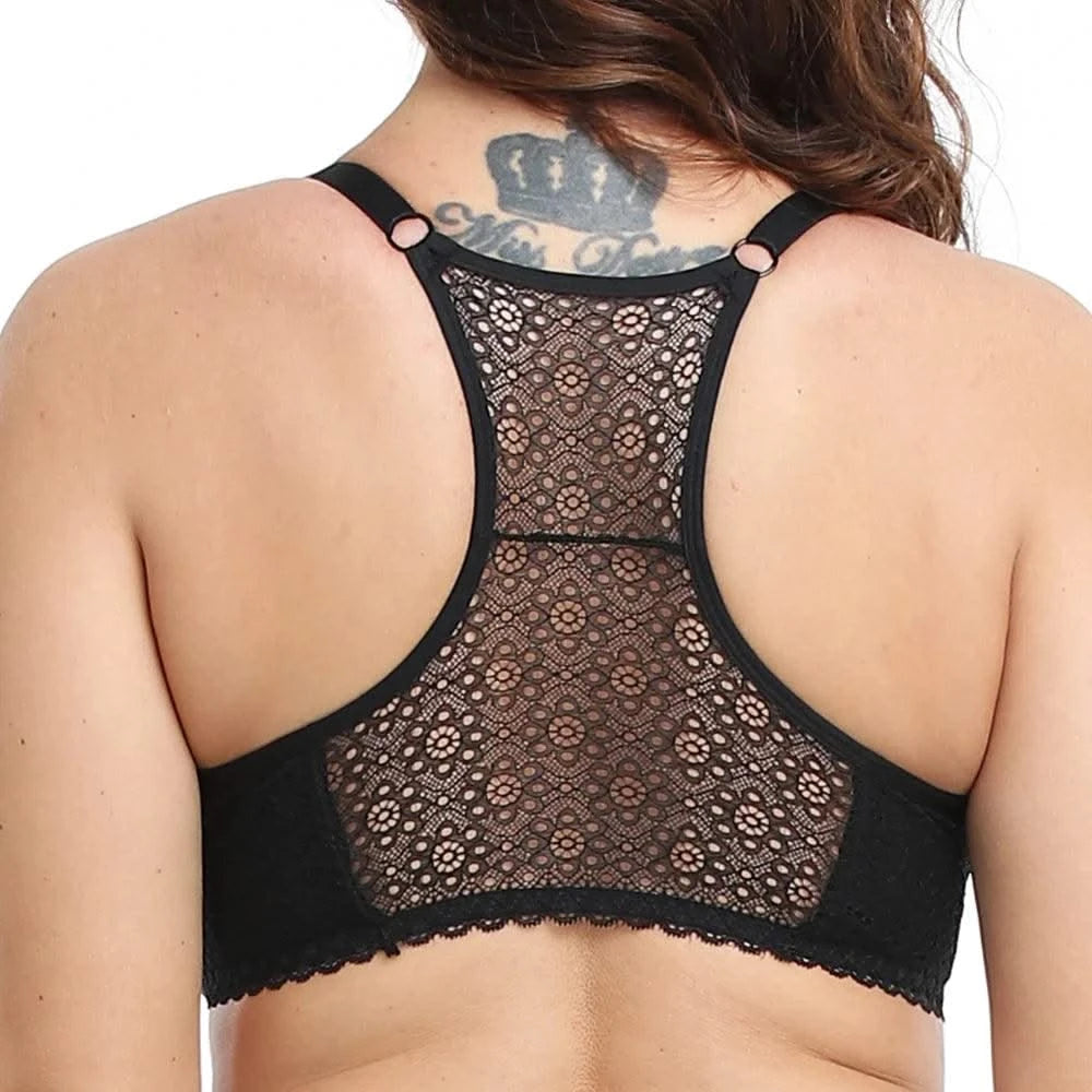 Front Closure Womens Lace Bra Brassiere