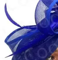 Royal Ascot Big Fascinator Hats Headband Ladies Church Kentucky Derby Headpiece Ladies Race Fashion Hair Accessories Bride Hats