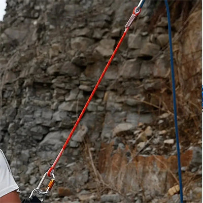 Rock Climbing Eye-to-eye Lanyard 10.5mm Static Rope 20kN Protective Pre-Sewn Cord Loop Sling Mountaineering Outdoor Equipment