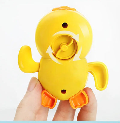 Baby bath toys for children water play small yellow duck swimming baby kids play with water duckling small turtle boys and girls