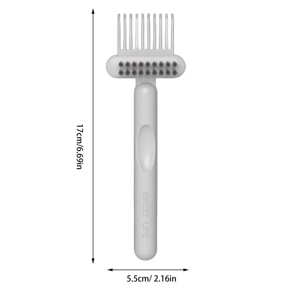 Hair Brush Cleaner Tool Hairbrush Cleaning Tools Comb Cleaner Rake 2-in-1 Dirt Remover Cleaning Supplies Rake For Keyboard Shop
