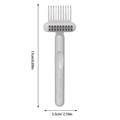Hair Brush Cleaner Tool Hairbrush Cleaning Tools Comb Cleaner Rake 2-in-1 Dirt Remover Cleaning Supplies Rake For Keyboard Shop