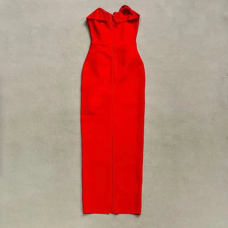 Pink Red Women Off the Shoulder Florals Bodycon