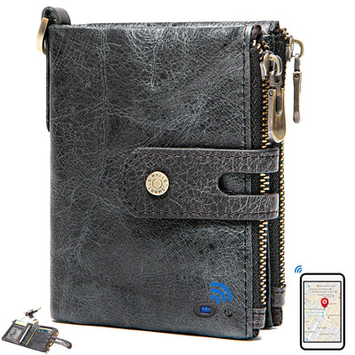 Wallet tracker card for  AIR TAG Smart Billetera con Localiz carteras mujer with Tracker bolsas mujer billetera find my cartera