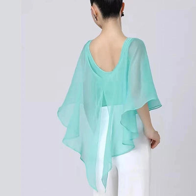 Pink Latin Dance Tops For Women