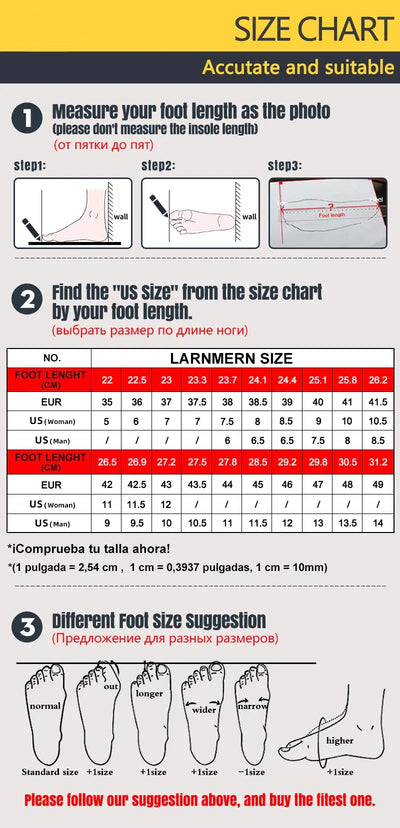 LARNMERN Men's Safety Shoes Steel Toe Construction Protective Footwear Lightweight 3D Shockproof Work Sneaker Shoes Size 42
