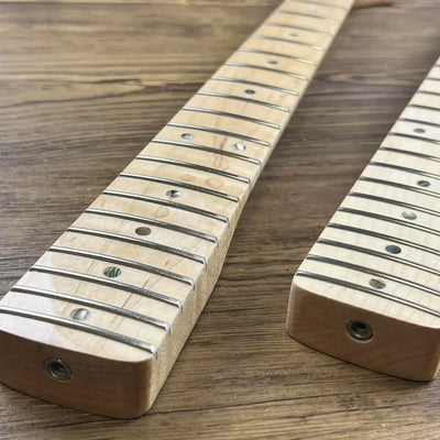 Guitar Neck ST Style 21-Fret  - Maple Fingerboard, Gloss Finish, Dual-Action Truss Rod