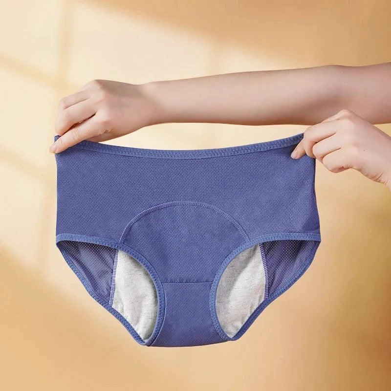 Leak Proof Menstrual Panties Women Period Underwear Sexy Pants Incontinence Underwear Briefs Plus Size Femme Underpants