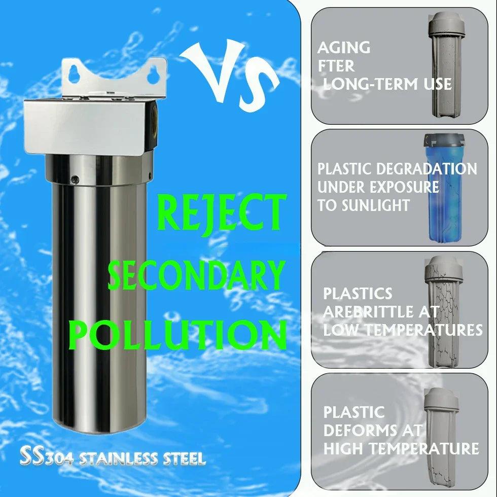 Starwell waterr filterr drinking water 89-10in osmosis filter ro system cracking anti-uv