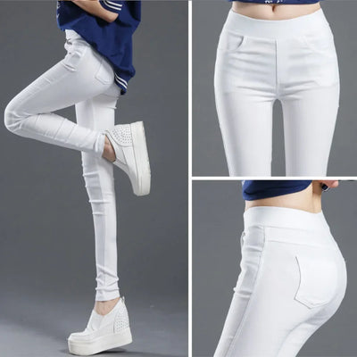 Womens Elastic High Waist Pockets Legging for Women