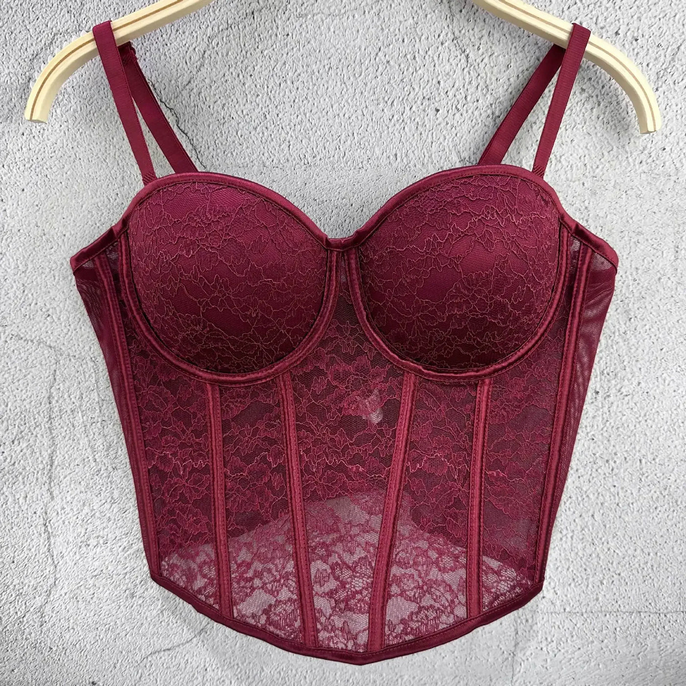 Women's Shaping Sexy Lace Corset Floral Lace