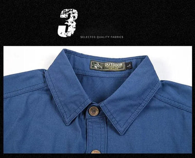 Men's thin short sleeved shirts Summer