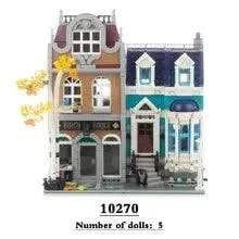 2025 Explosive NEWTudor Corner Modular Building Blocks Creative Expert Street View Building Blocks Toys Christmas Gifts for Chil - Elanique