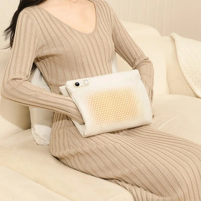Double Sided Heating Rechargeable Hand Warmer Adjustable Temperature Warm Portable Warmer Soft Comfortable Fast Thermal Warmer