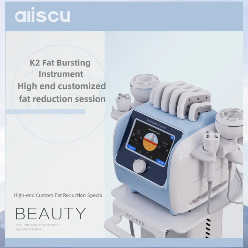 Portable Cavitation System Non Surgical Body Slimming Radio Fre quency Skin Tightening Treatment Cellulite Treatment Machine