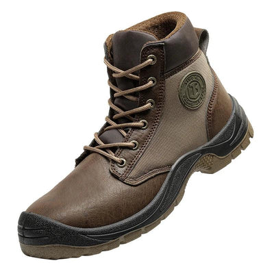 Men's safety shoes are anti smashing, anti piercing, anti-static, anti slip, wear-resistant, and splash proof work shoes