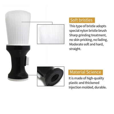 Professional Hairdressing Cleaning Brush Barber Haircutting Face Neck Sweeping Brushes Salon Hairdressing Clean Tools Supplies