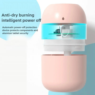 Car Diffuser Humidifier Auto Air Purifier Air Freshener with Colorful Atmosphere Lamp For Car Aromatherapy Diffuser Fresh