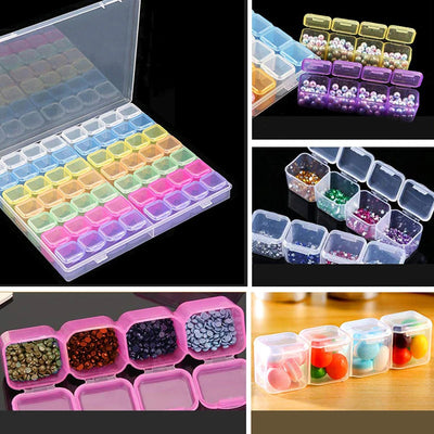 Travel Jewelry Organizer Box With Anti-Tarnish Design Adjustable Compartments For Necklace, Earrings, Rings Portable