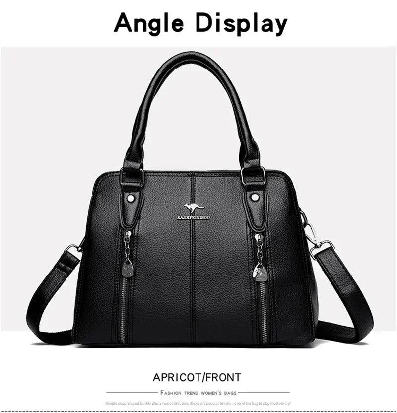 Luxury handbags woman bags designer big shoulder for women’s 2024 trendy large capacity ladies leather hand casual tote