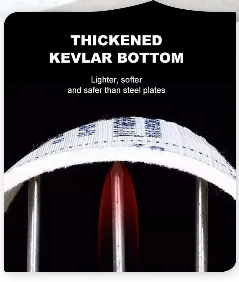 Men's Safety Shoes Comfortable Non-Slip Work Shoes Lightweight Breathable Safety Toe Casual Sneakers for Construction Site Black