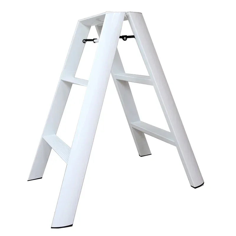 Folding Aluminium Ladders Scaffolding Stool Foldable House Ladder Portable 3 Step Stairs Climbing Multifunction Home Furniture