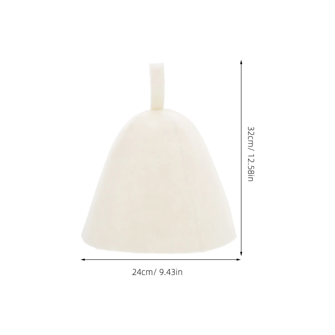 2Pcs Sauna Hat Thicken Wool Felt Shower Cap Hair Turban Quickly Towel Drying Hats Sauna Bathroom Accessories Bathing Hat