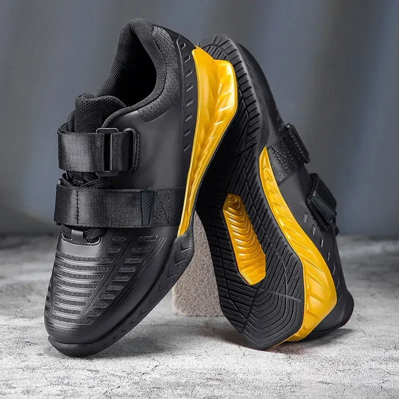 Athlete Athletic Shoes Indoor Comprehensive Training Shoes Weightlifting Shoes Stretch Hard Pull Deep Squat Shoes Breathable Men