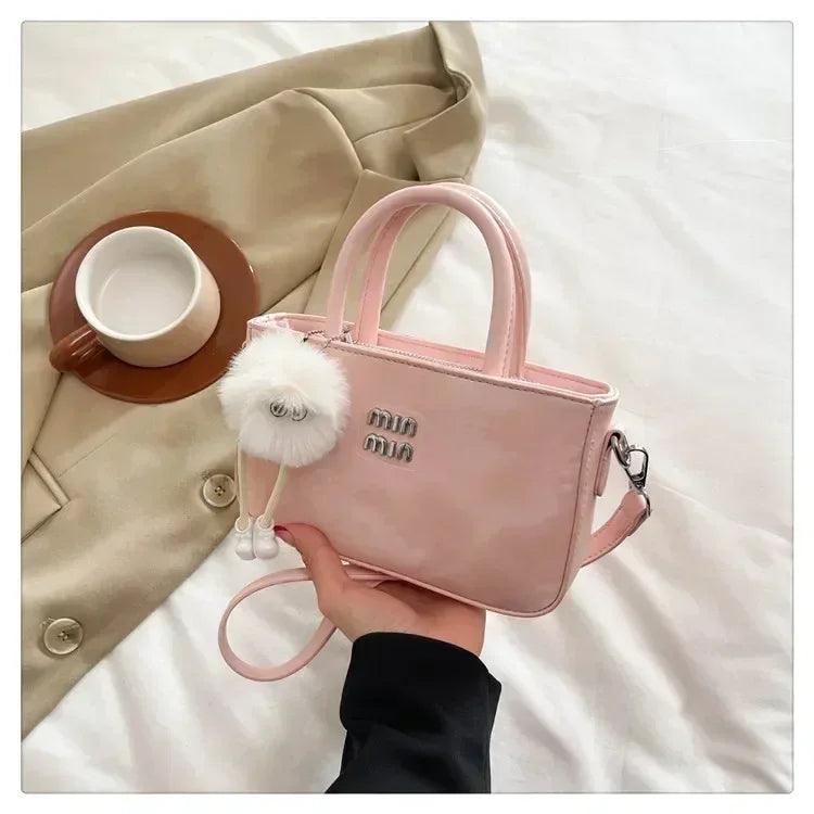 2025 new women’s luxury handbag designer small square purse fashion top handle crossbody bag elegant shoulder trendy