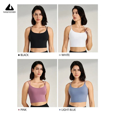 Women's sexy yoga sling bra
