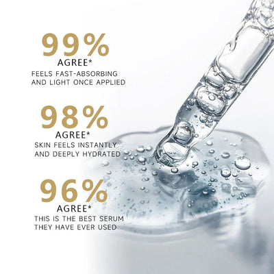 Facial Hexapeptide Anti-Wrinkle Liquid Moisturizing Firming Essence Bright Skin Dark Spot Corrector Face Whitening Serum 2025