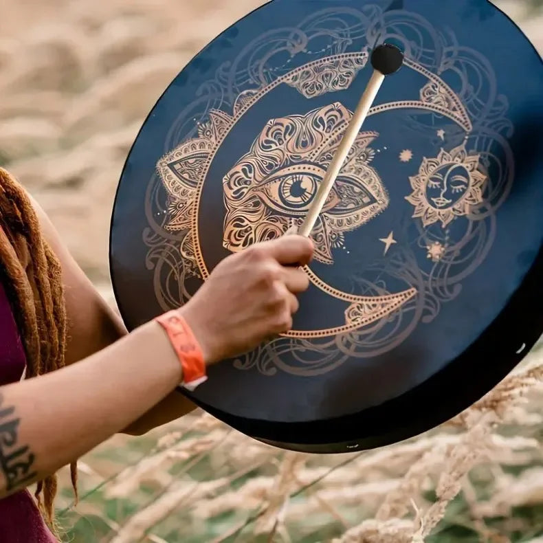 Professional Shamanic Drum Adults Exercises Hand Drum Meditation Beginner kids Drums Large Percussion Instruments Music Therapy