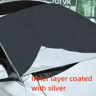 Car Snow Shield Magnetic Winter Snow Shield Front Windshield Cover Anti-frost Sun Protection Car Cover Parasoles Para Coches